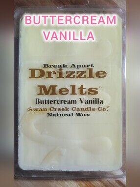 SWAN CREEK CANDLE CO Break Apart (6) Drizzle Melts 100% Natural Wax 5.25 oz NWT
